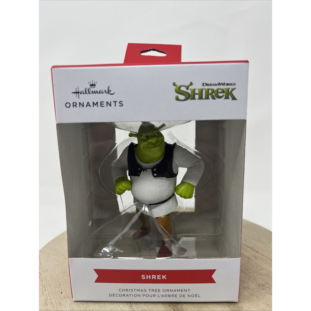 BRAND NEW IN BOX Hallmark Shrek Christmas Tree Ornament (3HCM4270)